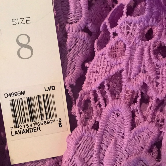 NWT Anthropologie Donna Morgan Renata Lace Dress - Picture 7 of 11